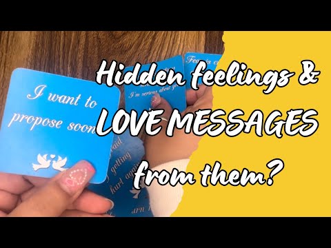 💕 HIDDEN LOVE MESSAGES from the person on your MIND🌹✨ #ganeshivtarot #pickacard