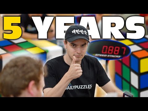 I have been competing for 5 YEARS! Rubik's Cube Competitions