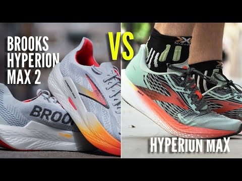 Brooks Hyperion Max 2 VS Hyperion Max | Más perfil, más amortiguación y además... ¡con PLACA!