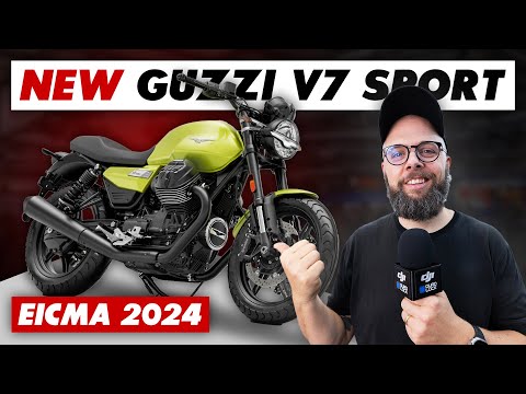 New 2025 Moto Guzzi V7 Sport Announced: Everything You Need To Know @ EICMA 2024