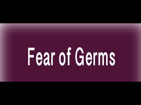 Fear of Germs Phobia-Mysophobia-How hypnotherapy/psychotherapy  helps relieve this.