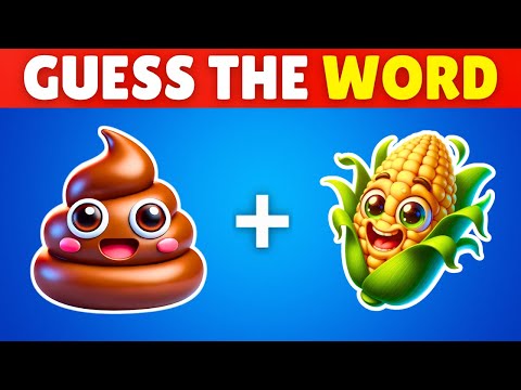 Can You Guess The WORD By Emojis? 🤔 Emoji Quiz