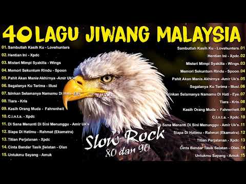 LAGU JIWANG 80AN DAN 90AN TERBAIK - LAGU SLOW ROCK MALAYSIA - LAGU KENANGAN MALAYSIA TERBAIK 80-90AN