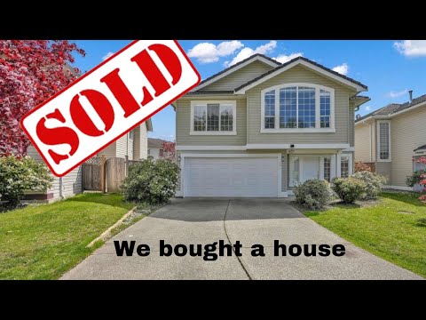 We bought a house !