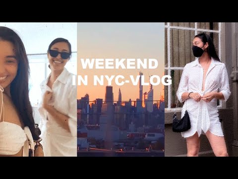 Weekend in NYC VLOG 2020-outdoor dining/drinking with BFF's