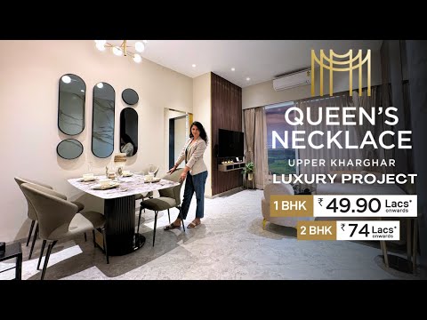 Satyam Queens Necklace 1 & 2 BHK at Upper Kharghar, Navi Mumbai | Near Metro Station