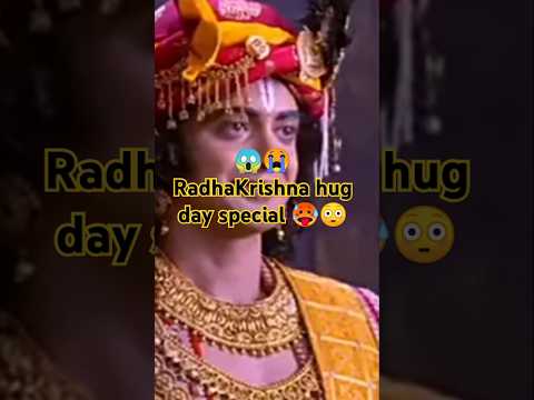 Hug day 🤯😱#trending😭 RadhaKrishna😳🥵#shorts#dance #friends#love#radhakrishna #radheradhe#premanand🕉️🪔