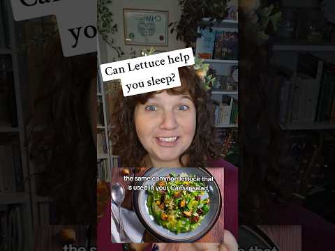 Can Lettuce Help You Sleep?