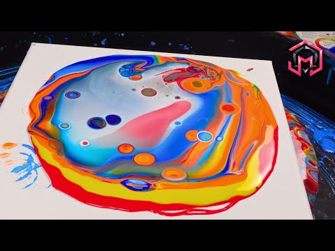 WHAT HAPPENED! Acrylic Pouring and Fluid Art for Therapy at Home