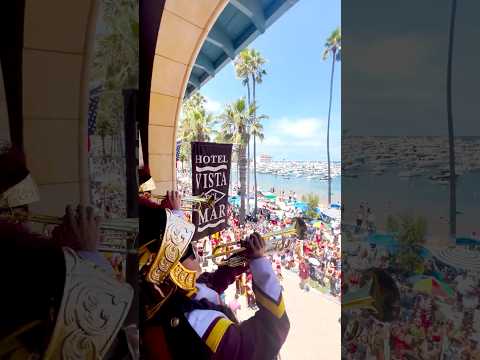 USC Trojan Marching Band Celebrates the Fourth of July on Catalina #marchingband #usc #catalina