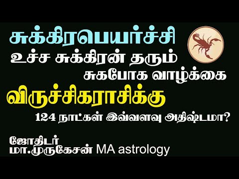 VIRUCHIGAM விருச்சிகம் சுக்கிரபெயர்ச்சி பலன் 2025 astrotvadidhiyan