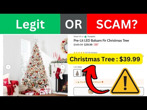 MingMarket.com Christmas Tree Review - Legit Or Scam?