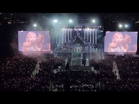 230826 Rosé Solo: Gone & On The Ground - BLACKPINK BORN PINK ENCORE | LA Concert Dodger Stadium