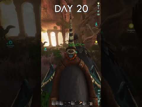 100 Days (Ark Shorts) - Day 20  #arksurvivalascended #100days #100ark