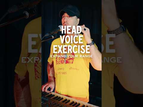 Head Voice Exercise: Expand Your Range #voice #singing #highnotes #singer #singinglessons #shorts