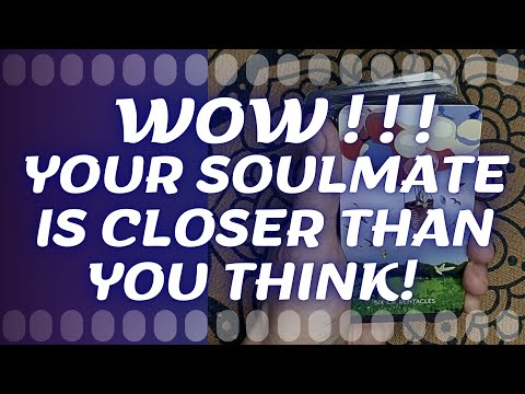 WOW❗❗❗ Your Soulmate Is Closer Than You Think!  😍