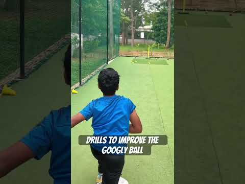 Drills to improve the googly ball #cricketshorts