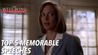 Top 5 Memorable Speeches | The West Wing