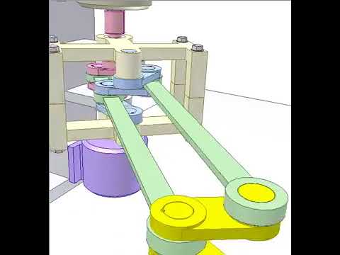 Mechanism of 2 DoF for robots