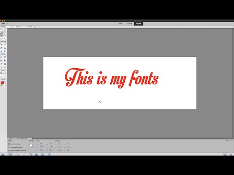 Photoshop Elements All Versions Installing Fonts