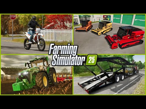 Farm Sim News - KTM 350, TREX 600, Car Trailer, & More! | Farming Simulator 25