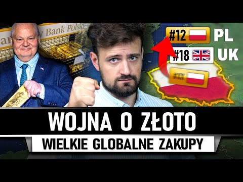 Wojna o ZŁOTO - Dlaczego ZŁOTO staje się KLUCZOWYM SUROWCEM