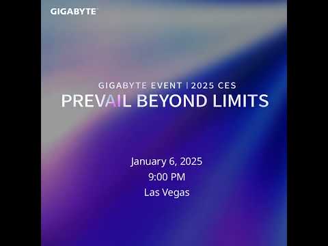 GIGABYTE EVENT 2025 CES