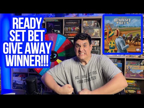 Ready Set Bet Give Away Winner!!! Future Give Away Details!!!