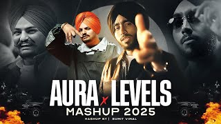 AURA X LEVELS - REMIX | SHUBH X SIDHU MOOSE WALA | SUMIT VIMAL | LATEST MASHUP 2025