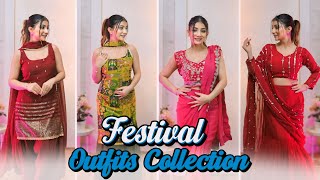 Festival Outfit Collection ❤️ | Festive Season