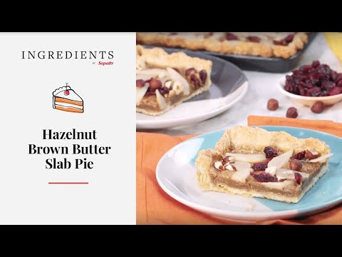 Hazelnut Brown Butter Slab Pie | International Delight