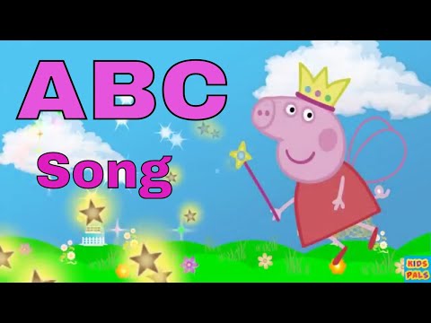 Peppa Pig Alphabet Song - Nursery Rhymes - ABC's Song