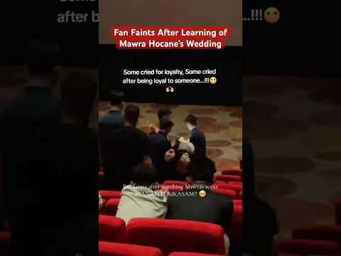 A Loyal Fan Fainted After Learning Mawra Hocane Is Married 😱 #mawrahocane #ameergilani #shorts