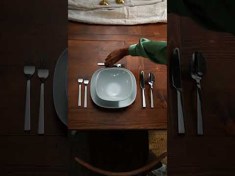 Our glassware and flatware help you create your dream holiday table setting this season. #shorts