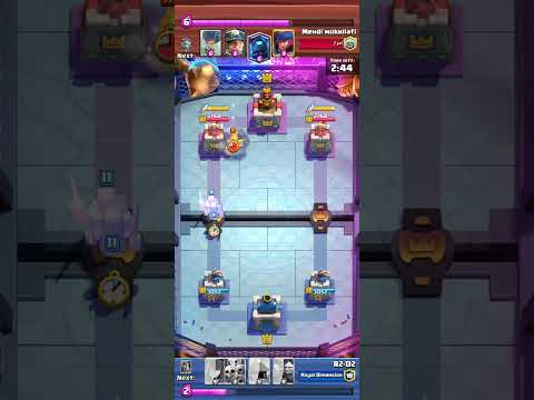 Clash Royale: Quick Triple Crown Win with Super Knight and Super Mini P.E.K.K.A.