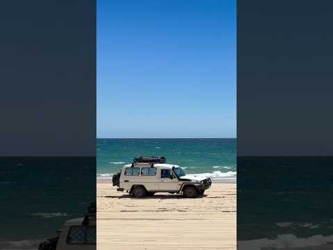 Driving on the beach #4x4 #4x4offroad #offroad #roadtrip #roadtripaustralia #australia #driving #u