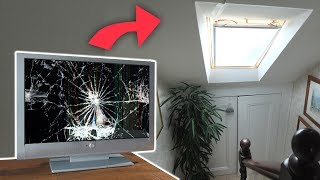 Turning Smashed TVs into Realistic Artificial Daylight