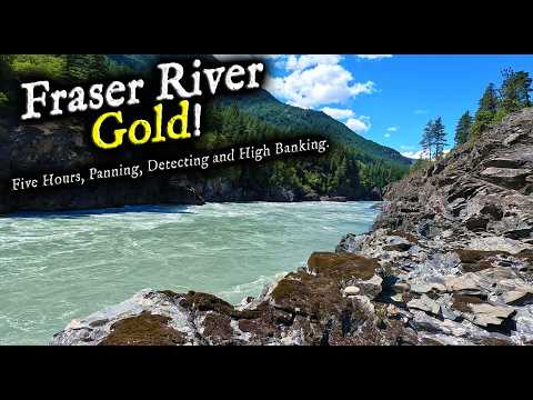 5 hours of finding gold at the Fraser River!  *2024 Compilation*