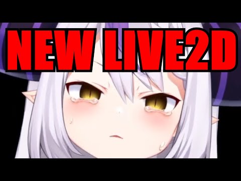 Laplus Reveals New Live2D Model Updates!!!【Hololive】