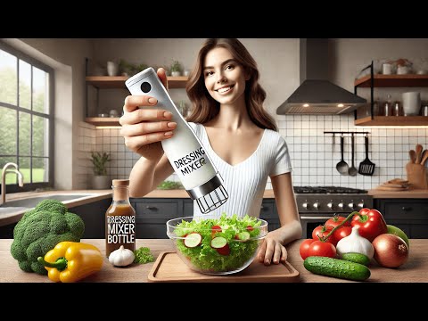 🥗 Best Dressing Mixer Bottle | OXO Good Grips Twist & Pour Salad Dressing Shaker 🥗