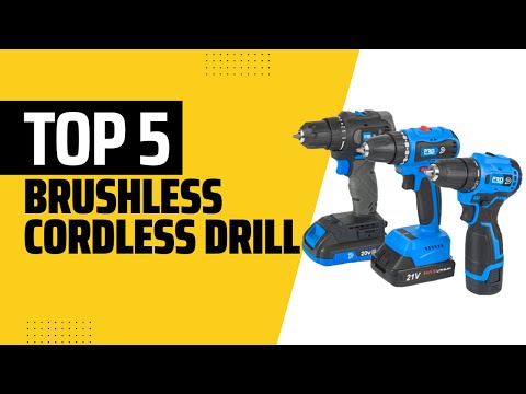 TOP 5 Best Brushless Cordless Drill 2025