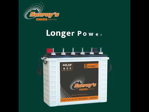 Sunrays Inverter Tubular Battery