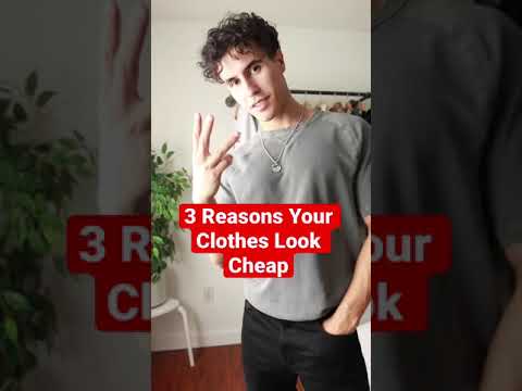 Reasons your clothes look cheap #shorts #fashion