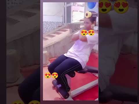 #gymlover #fitnessmotivation #gymworkout #newvideos #sanjana #jaibholenaath