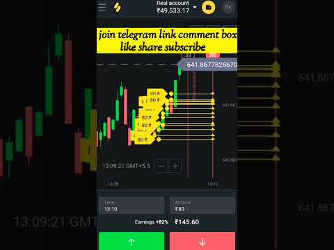 #binomotreding  5sec best strategy 📊 total amount received join telegram #shorts #short 2022