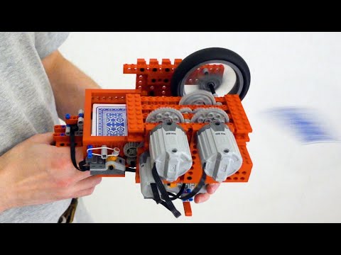 Playing Card Lego Gun