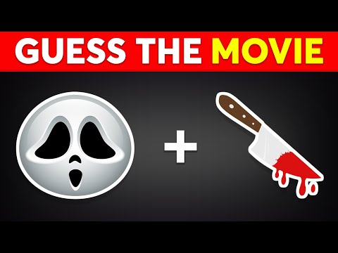 Guess the Scary Movies by the Emojis 😱🔪 Halloween Quiz | Quiz Kingdom