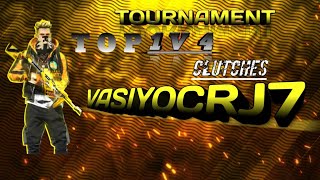 VASIYOCRJ7 Top Clutches in E-SPORTS tournaments @ FFEsport India official Total esport