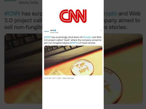 #CNN Has Surprisingly Shut Down Its #crypto and Web 3 0 Project Called 'Vault' #cnn #cryptonews