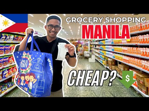 How Much Do Groceries Cost in Manila? SM Hypermarket